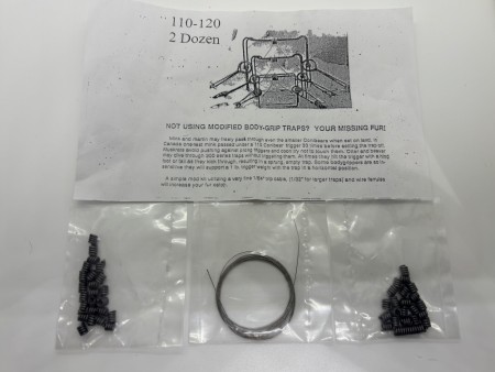 Triggervaier til 120 feller