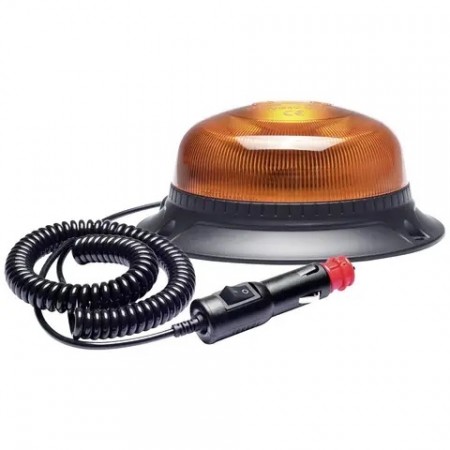 Berger & Schröter rotorblink LED Mini RKL magnet 20302 12/24 V/DC, orange magnetfot, skrumontering