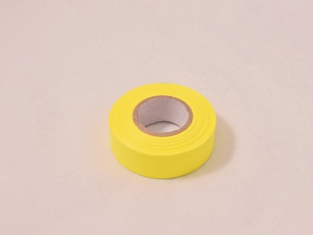 Gult plastbånd for flagging