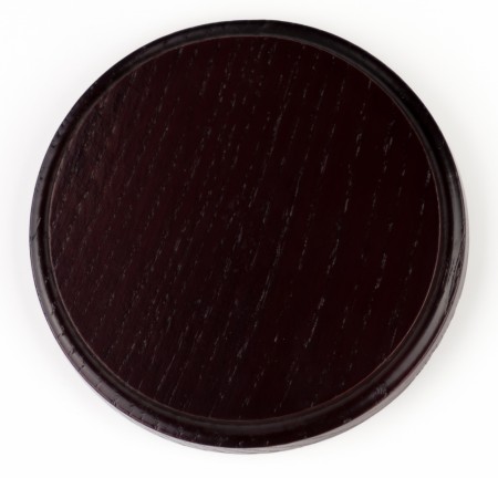 Villsvin trofeplate mørkebeiset eik, fi 14