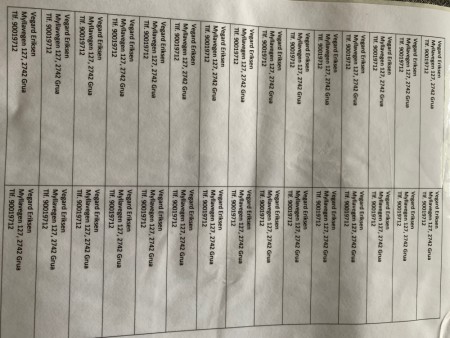 Enkle navnelapper for fangst 